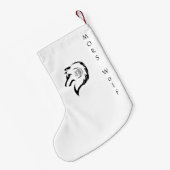 MORS Wolf Stocking Kleine Kerstsok (Achterkant (Hangend))