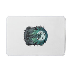 Mors Zombie Hand Skelet Sleutel Grafsteen Ravens H Badmat