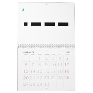 Morse code 24-maandelijkse alfabet kalender