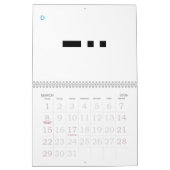 Morse Code 24-maanden alfabet Kalender (Mar 2026)