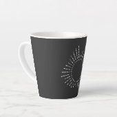 Morse Code Alphabet Latte Mok (Linkerhoek)