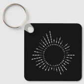 Morse Code Alphabet Sleutelhanger (Voorkant)
