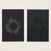 Morse Code Alphabet Visitekaartje (Voorkant /achterkant)