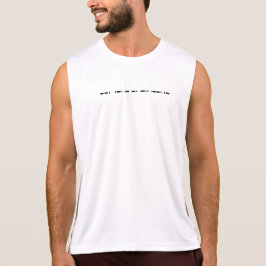 Morse Code "Grandpa" T-shirt Aanpasbaar