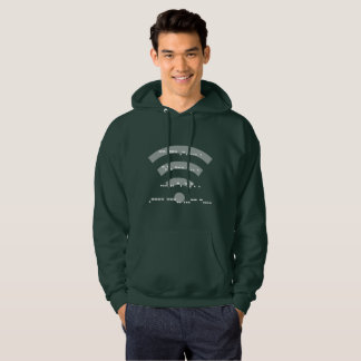 Morse-code-hoed sweatshirt