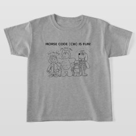 Morse Code is Leuk T-Shirt voor Jonge Leerlingen