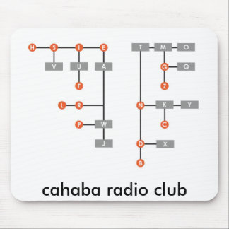 Morse code muispad muismat