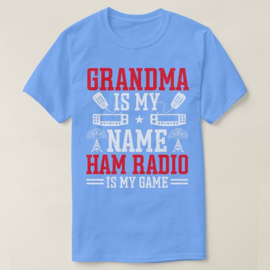 Morse-code Radio Ham Amateur Radio Operator Gift ( T-shirt (Design voorkant)