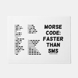 Morse code: Sneller dan SMS International Morse Deurmat
