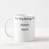 Morse code Tea mok (Links)