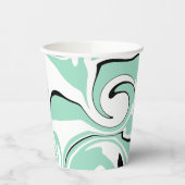 Morsen - Groen (Mint) Papieren Bekers (Links)