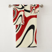 Morsen - Rood en kreeft Bad Handdoek (Insitu)