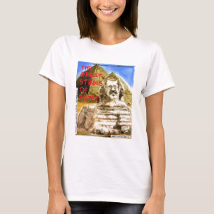 Morsi Great Stinks van Egypte grappig T-shirt