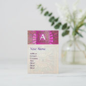 MORSTSTAR , MONOGRAM VISITEKAARTJE (Staand voorkant)