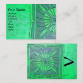 MORSTSTAR , MONOGRAM VISITEKAARTJE (Voorkant / Achterkant)