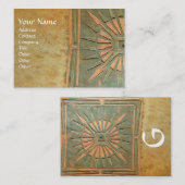 MORSTSTAR , MONOGRAM VISITEKAARTJE (Voorkant / Achterkant)