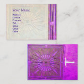 MORSTSTAR , MONOGRAM VISITEKAARTJE (Voorkant / Achterkant)