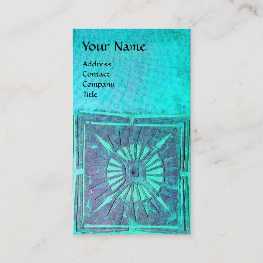 MORSTSTAR , MONOGRAM VISITEKAARTJE (Voorkant)