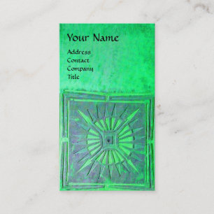 MORSTSTAR , MONOGRAM VISITEKAARTJE