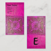 MORSTSTAR , MONOGRAM VISITEKAARTJE (Voorkant / Achterkant)