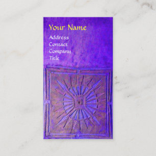 MORSTSTAR , MONOGRAM VISITEKAARTJE