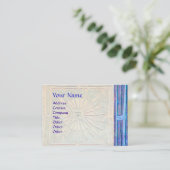 MORSTSTAR , MONOGRAM VISITEKAARTJE (Staand voorkant)