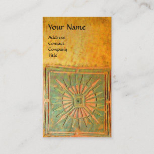 MORSTSTAR , MONOGRAM VISITEKAARTJE