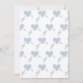 Morsures cardiaques et requins | Invitation Baby s (Dos)