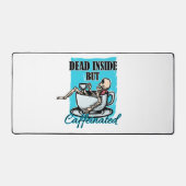 Mort À L'Intérieur Mais Café Aimant Squelette Aima (Recto)