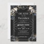 Mort à mes 20 ans 30e anniversaire Invitation (Devant)