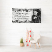 Mort À Mes Années Photo Bannière Anniversaire (Insitu)