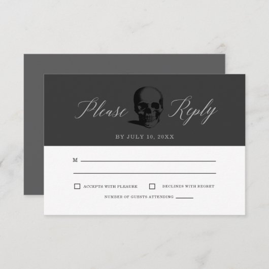 Mort à votre RSVP des 20 (Devant / Derrière)