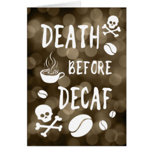 mort avant decaf bokeh