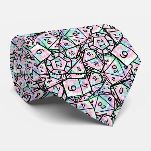 Mort Cravate rose/vert (Roulé)