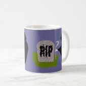 Mort dans le cimetière Mug d'Halloween (Devant droit)