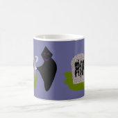 Mort dans le cimetière Mug d'Halloween (Centre)