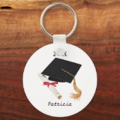 Mortar & Diploma Sleutelhanger (Voorkant)