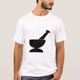 Mortar en pestle art t-shirt