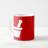 Mortar en Pestle Koffiemok (Voorkant links)