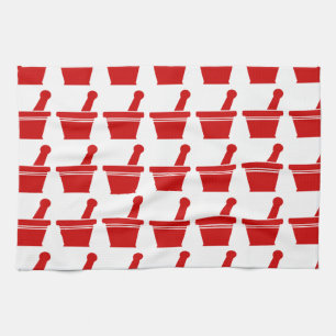 Mortar en Pestle Theedoek