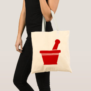 Mortar en Pestle Tote Bag
