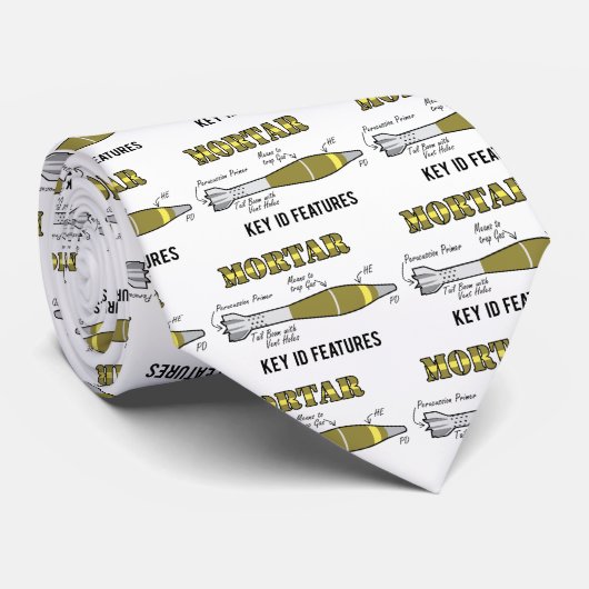 Mortar ID Stropdas (Opgerold)