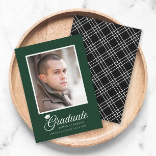 Mortarboard Script Editable Colors Photo Afstudere