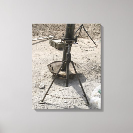 Morteerbuizen Canvas Afdruk (Voorkant)