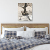 Morteerbuizen Canvas Afdruk (Insitu (Slaapkamer))