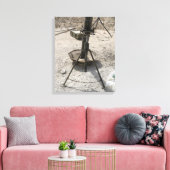 Morteerbuizen Canvas Afdruk (Insitu (Woonkamer))