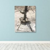 Morteerbuizen Canvas Afdruk (Insitu (Houten vloer))