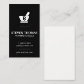 Mortel en Vijzel | RX Symbool Visitekaartje (Voorkant / Achterkant)