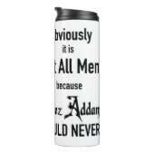 Morticia Niet alle Mannen Thermosbeker (Geroteerd rechts)