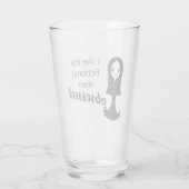 Morticia Obsédée Verre (Dos)